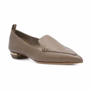EUC Nicholas Kirkwood Beya Flats- Taupe size 38